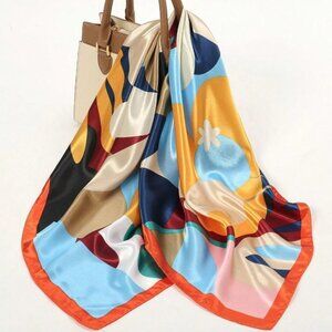 New Fashionable Women's Scarf in Orange.